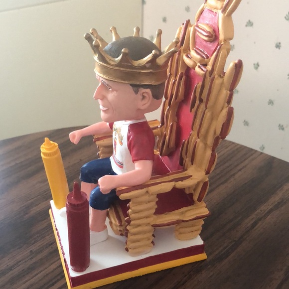 Joey Chestnut Bobblehead Brooklyn Cyclones 2024 Nathan’s Hot Dog Eating Contest - Picture 6 of 10
